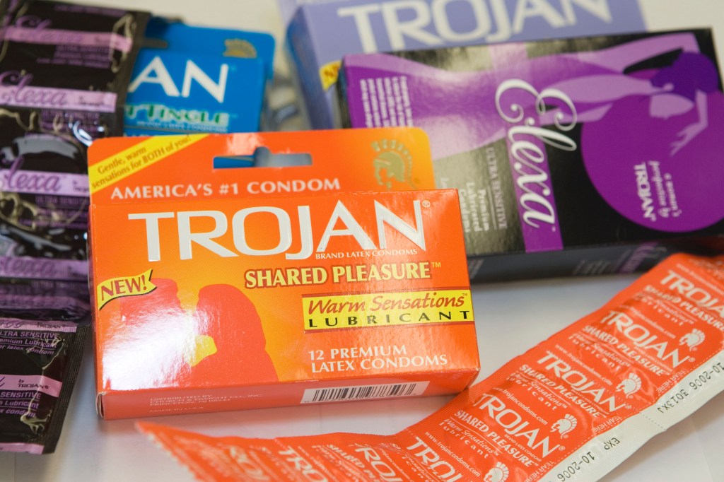 Trojan condoms